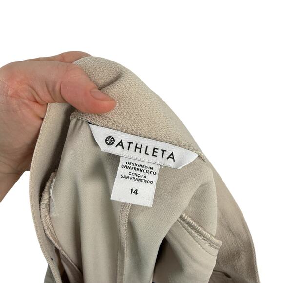 Athleta Endless High Rise Cargo Pant Abalone Travel Gorpcore #467187 Womens 14 - Picture 8 of 11